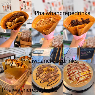 แป้งเครปกรอบขนาดสุดคุ้มสำหรับพ่อค้าแม่ค้า Instant Crispy Crepe Flour