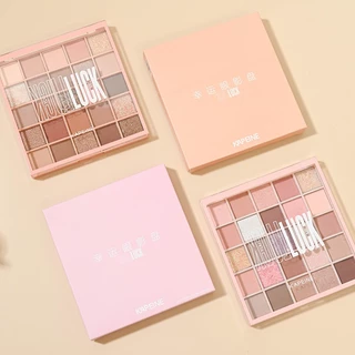 25สี อายแชโดว์พาเลท เนื้อใยไหม เนื้อแมท ประกายชิมเมอร์ กลิตเตอร์ สีสวย ติดทน กันน้ำ แบบพกพา