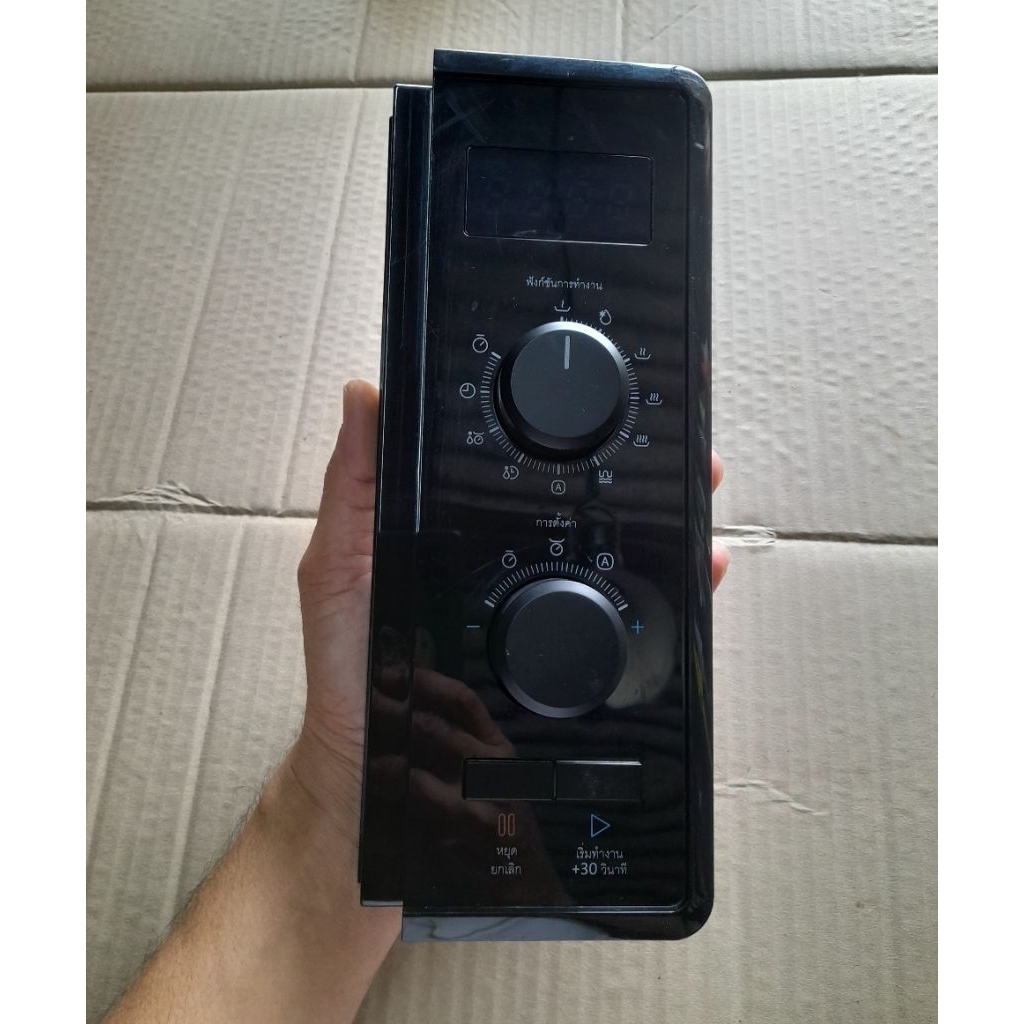 ทามเมอร์ไมโครเวฟ TOSHIBA  รุ่น MW2-AG24PC (BK) มือสองพร้อมใช้งาน