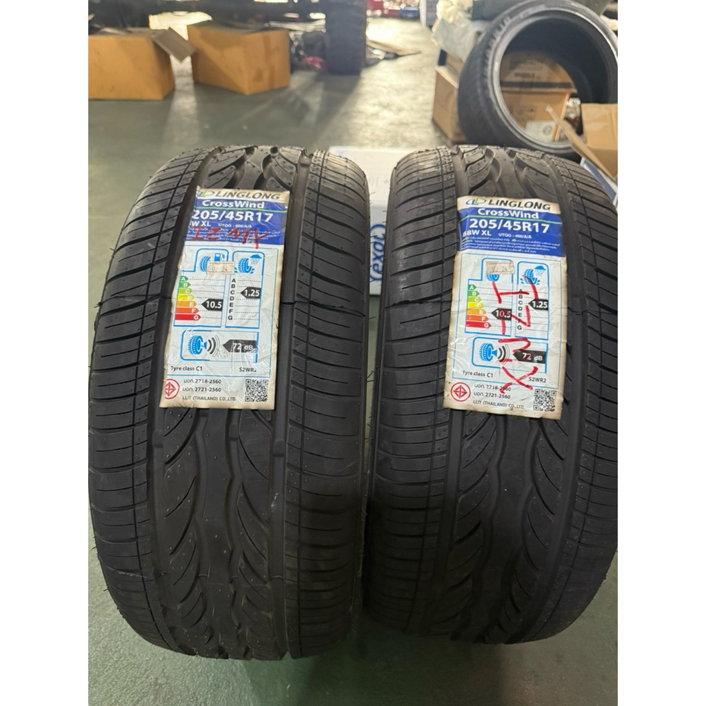 ยางรถยนต์205/45R17Linglong
