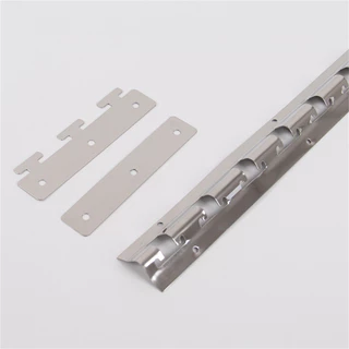 ชุดม่านพลาสติก PVC COD 100CM โครงเหล็กสแตนเลสแขวน (รวมคลิปและสกรู) ยาว 1 เมตร