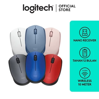 ⚡️เมาส์ไร้สาย⚡️Logitech M171 Wireless Mouse ระบบไร้สาย 2.4GHZ ที่เต็มเปี่ยมด้วยเสถียรภาพ ประกัน 1 ปี