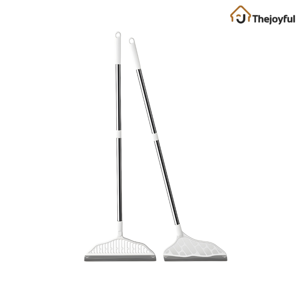 Thejoyful ไม้รีดน้ำ ไม้กวาดน้ำ Water Mop ไม้กวาดฝุ่น เช็ดกระจก กวาดเส้นผม ไล่น้ำ Multi-purpose ใช้งานง่าย บ้านสะอาด