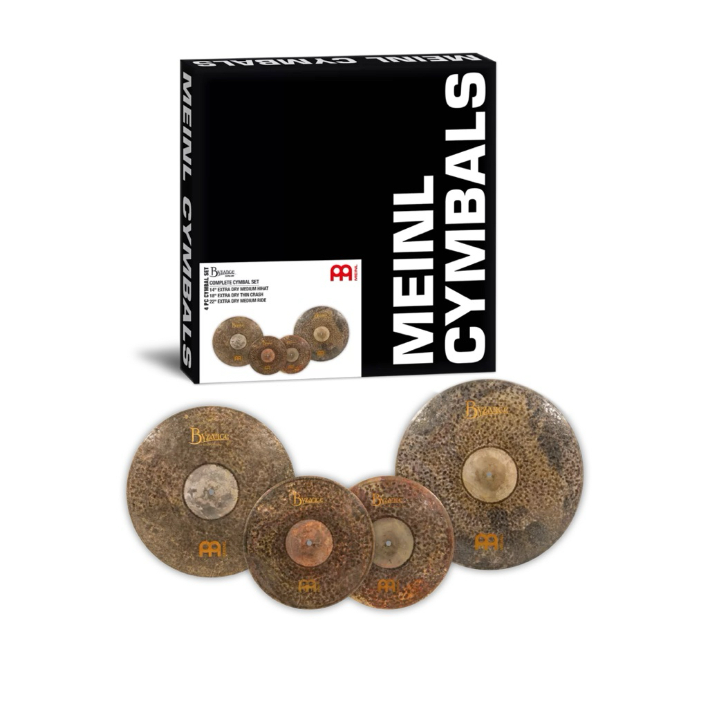 MEINL Cymbals Byzance Extra Dry Complete Cymbal Set (BED-CS1)