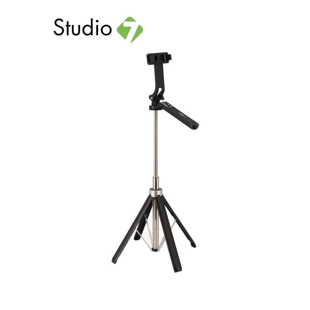 ไม้เซลฟี่ FOX Selfie Stick Wireless Remote control 1.8M FOX-SF04 Black by Studio7