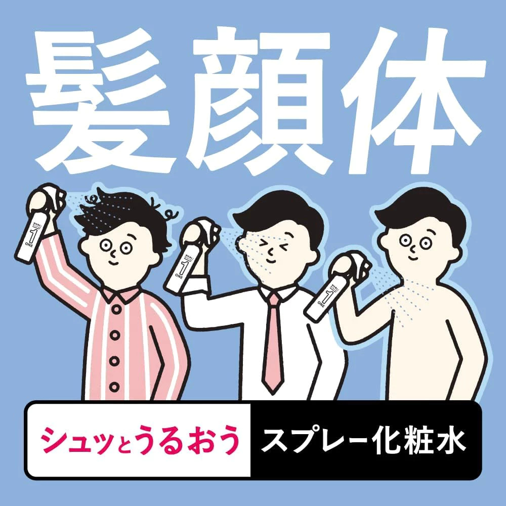 [ส่งตรงจากประเทศญี่ปุ่น] Men’s Biore ONE Body Lotion Mist ชนิดสเปรย์