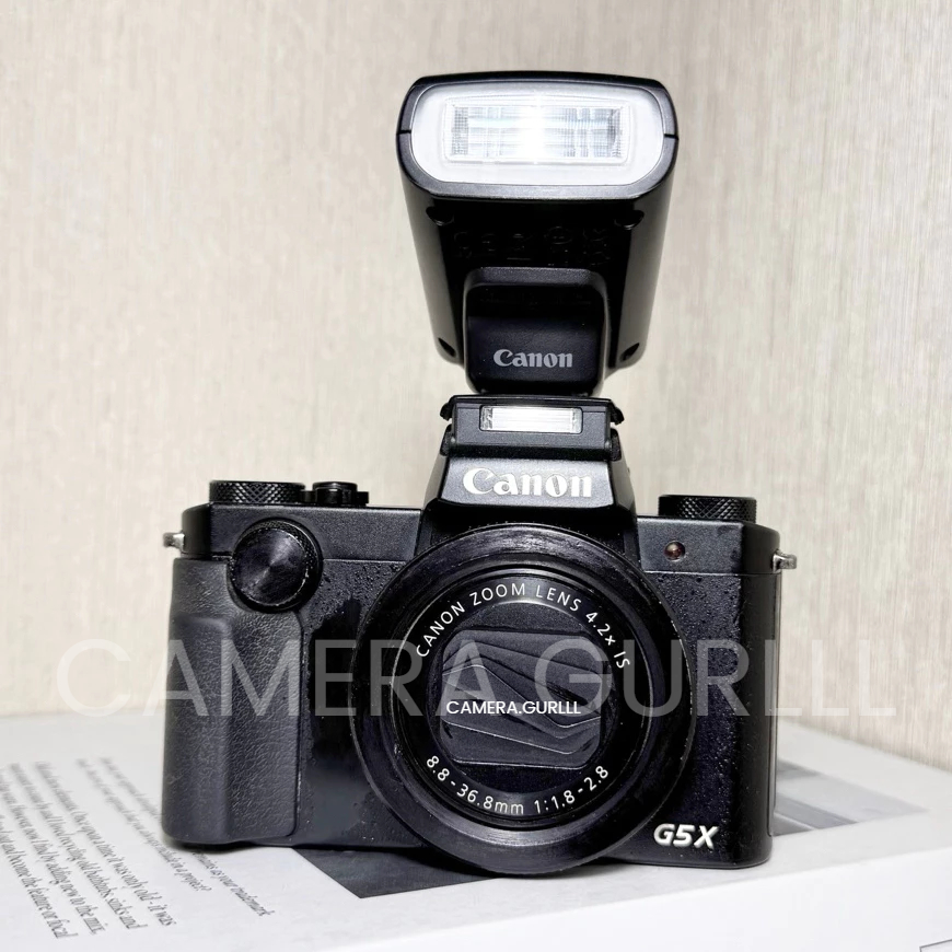 Canon PowerShot G5X - Canon G5X Mark I ***มาร์ค 1*** แถมแฟลชหัวกล้อง (สเป็คใกล้เคียง Canon G7X Mark 