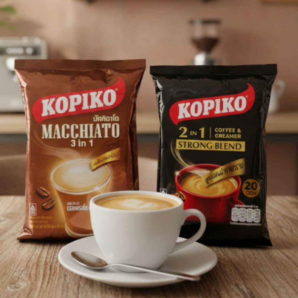 โกปีโก้🔥 โปรเด็ด! Kopiko 3in1 / 2in1 20 ซอง  ส่งฟรี 📦กาแฟหอม เข้มข้น ชงง่าย ถูกใจคอกาแฟแน่นอน ☕️✨