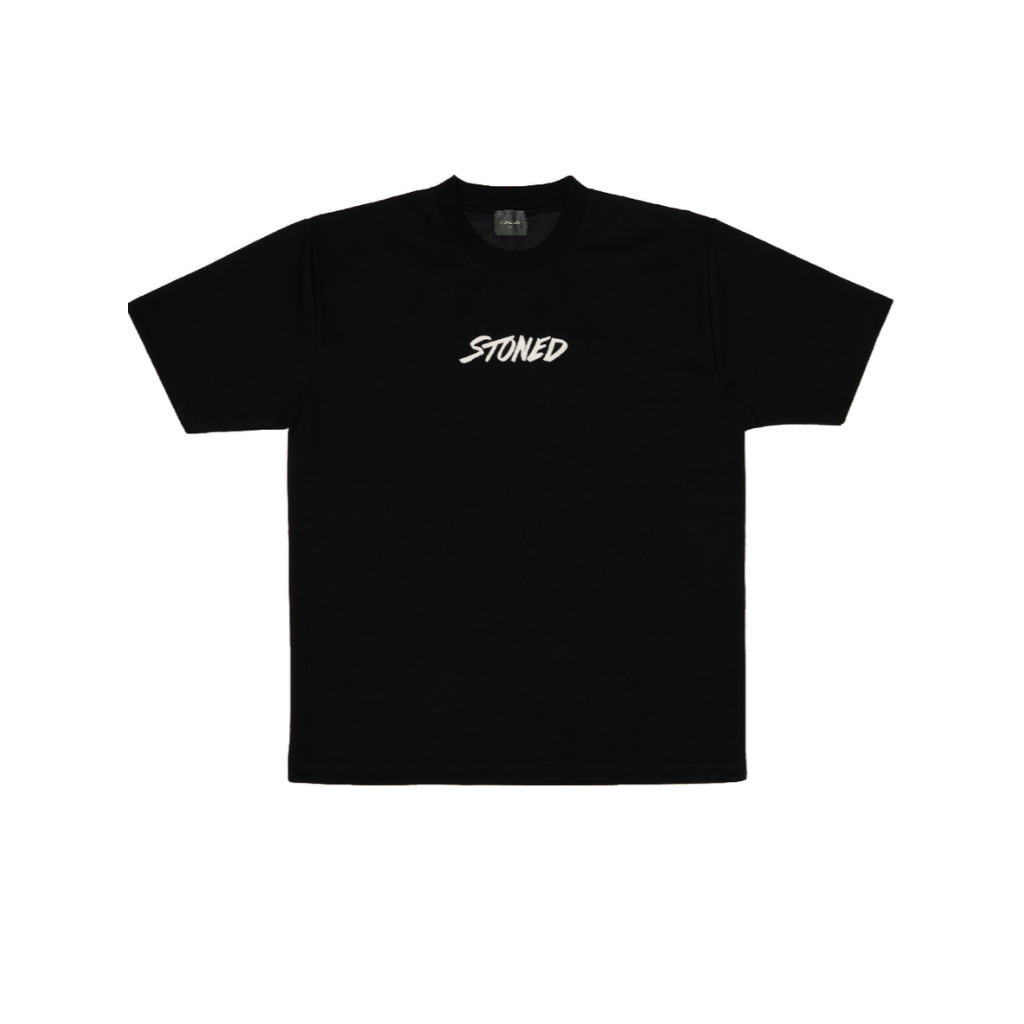 Stoned Colours : Genetic Hexagon Tee Black