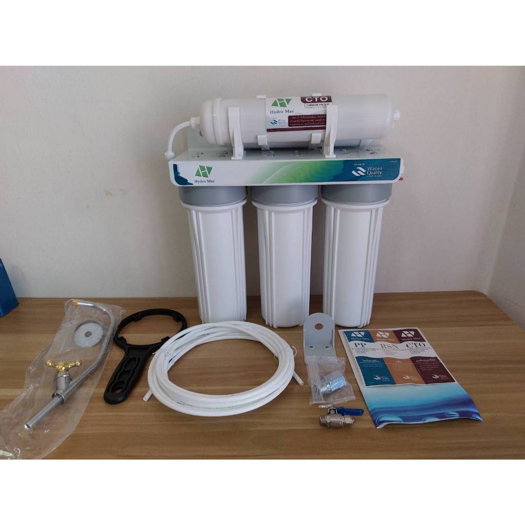 เครื่องกรองน้ำ Hydro Max ระบบ 5 ขั้นตอน(สินค้าลดล้างสต๊อก)