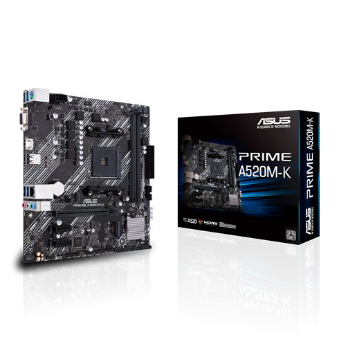 MB PRIME ASUS A520M-K  AM4 DDR4