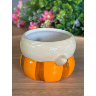 แก้วชา แก้วลายฮาโลวีน แก้ว150ml หรือ 5oz ลายฟักทองกับฮาโลวีน เนื้อสโตนแวร์ stoneware รหัสkornz91725_1