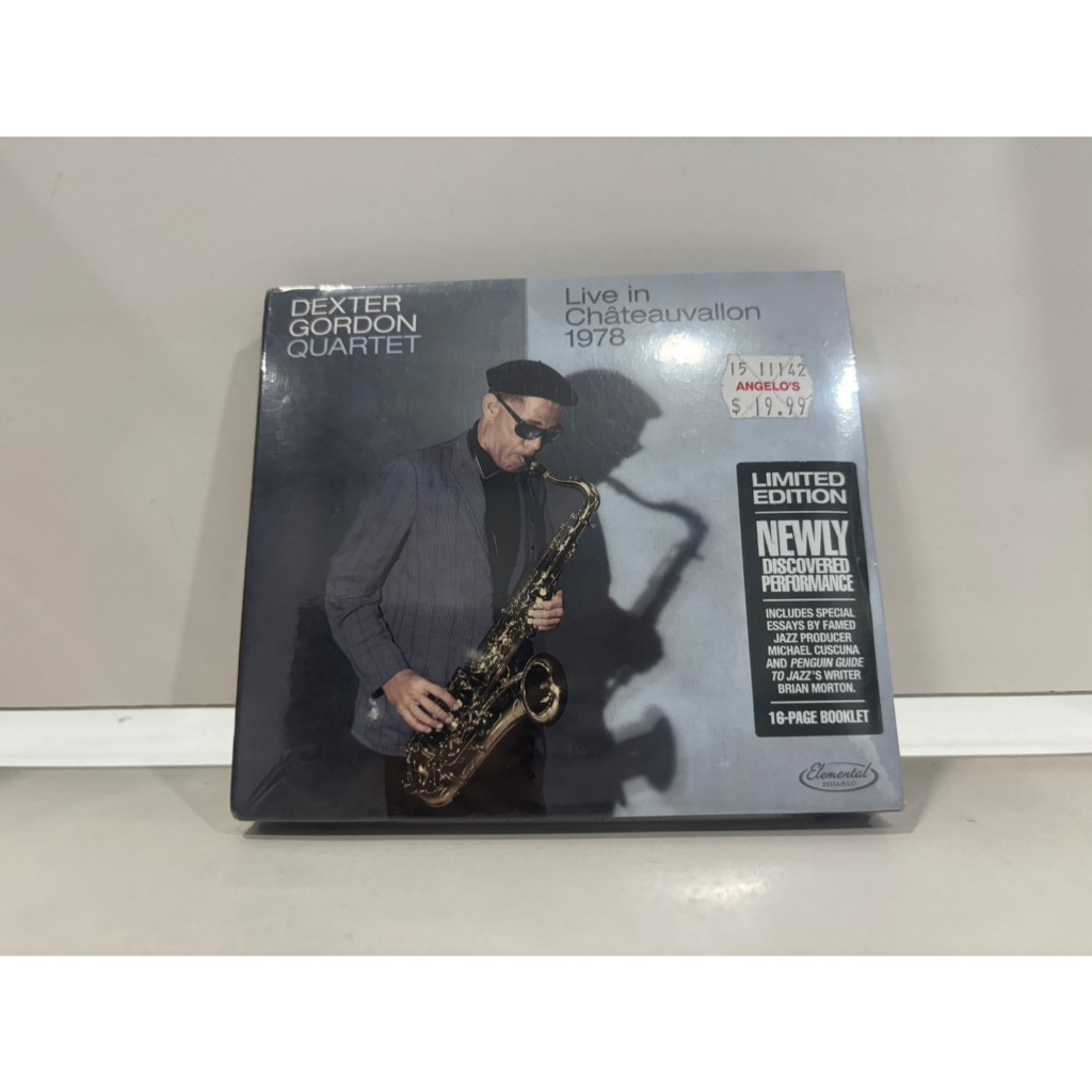 2 CD MUSIC  ซีดีเพลงสากล      DEXTER GORDON QUARTET Live in Châteauvallon 1978  (G2C11)