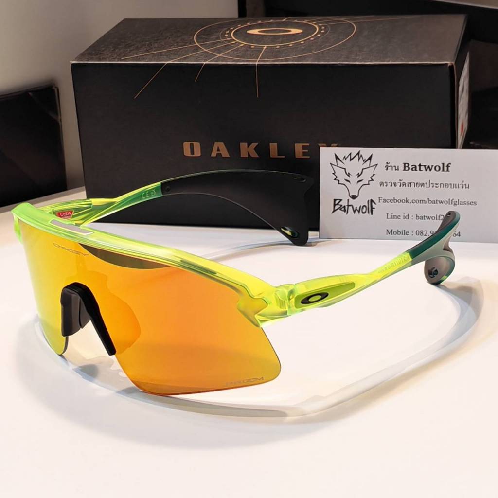 Oakley Stunt Devil แว่นวิ่ง แว่นกิจกรรม กระชับยอดเยี่ยม สายกิจกรรมแนะนำเลย กันแดดยูวี400