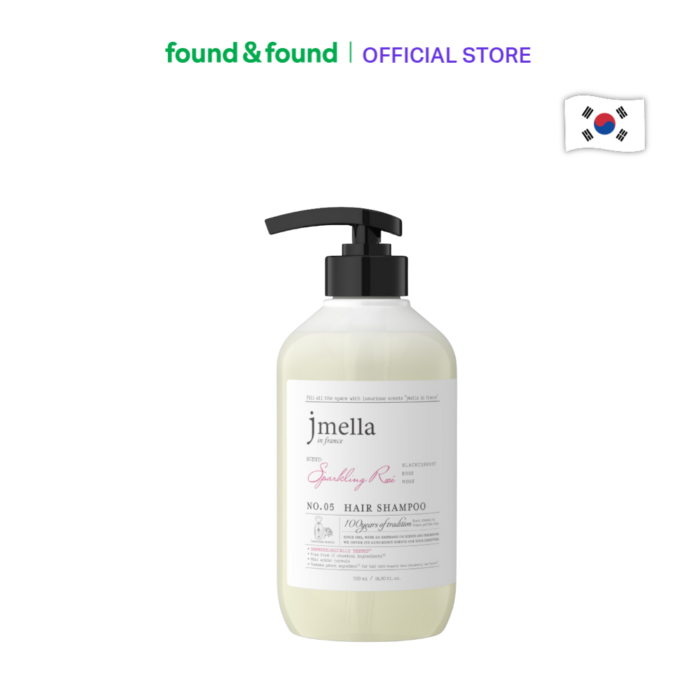 Jmella เจเมล่า อิน ฟรานซ์ แชมพูสระผม กลิ่นสปาร์คลิ่ง โรส ขนาด 500 มล.