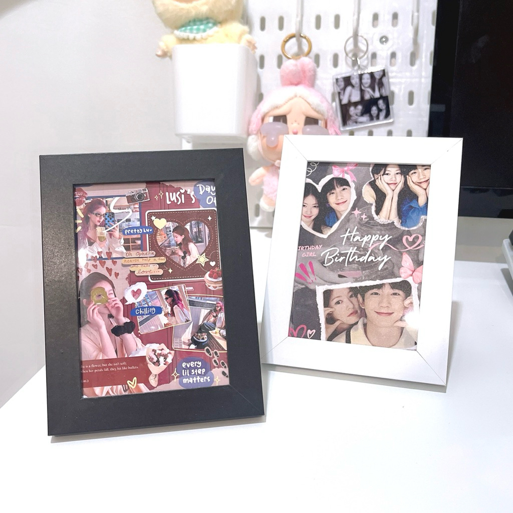 ส่งภาพก่อนสั่ง loteoseu.j กรอบรูปภาพถ่ายกำหนดเองร้านค้าใส่ภาพให้ ของขวัญสุดน่ารัก