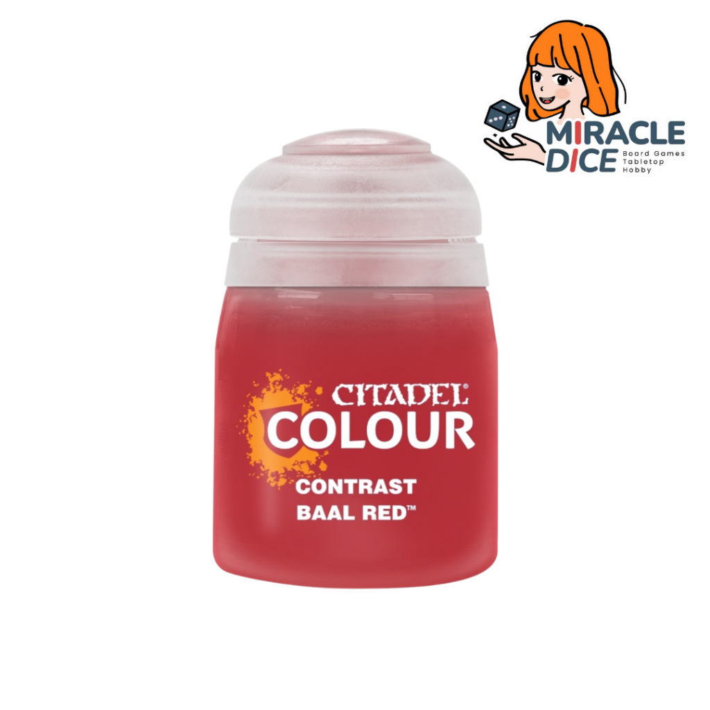 [พร้อมส่ง] Citadel Colour : Contrast : Baal Red