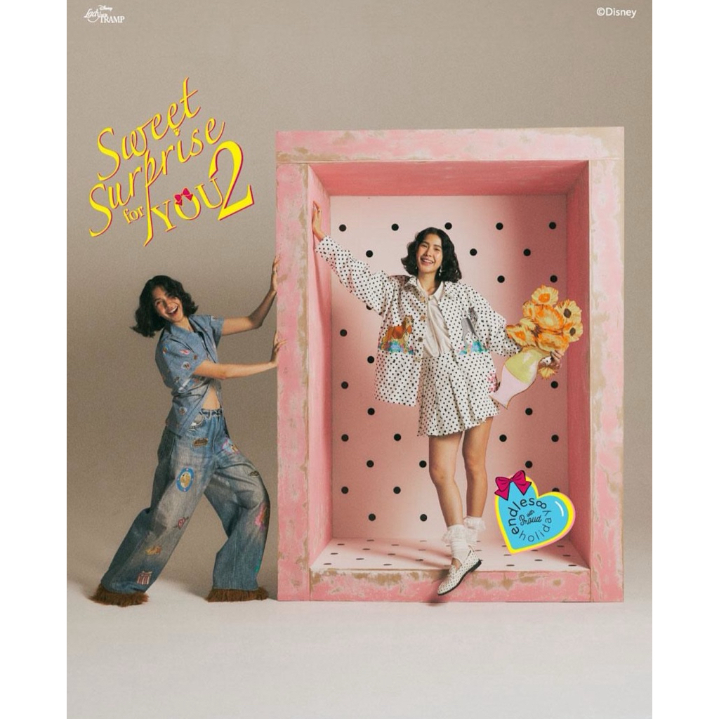 [พร้อมส่ง] New in pack!✨ Endless Holiday Sweet Surprise For You - Lady and the Tramp 🐾🐶🍝