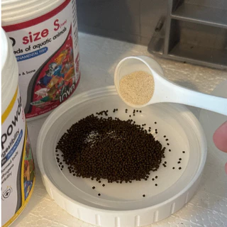 Nutrient powder โปรไบโอติก สำหรับสัตว์น้ำทุกชนิด ปลาผีเสื้อ ปลาบู่ก็ชอบ ผสมอาหารให้ได้ทุกวัน!!!