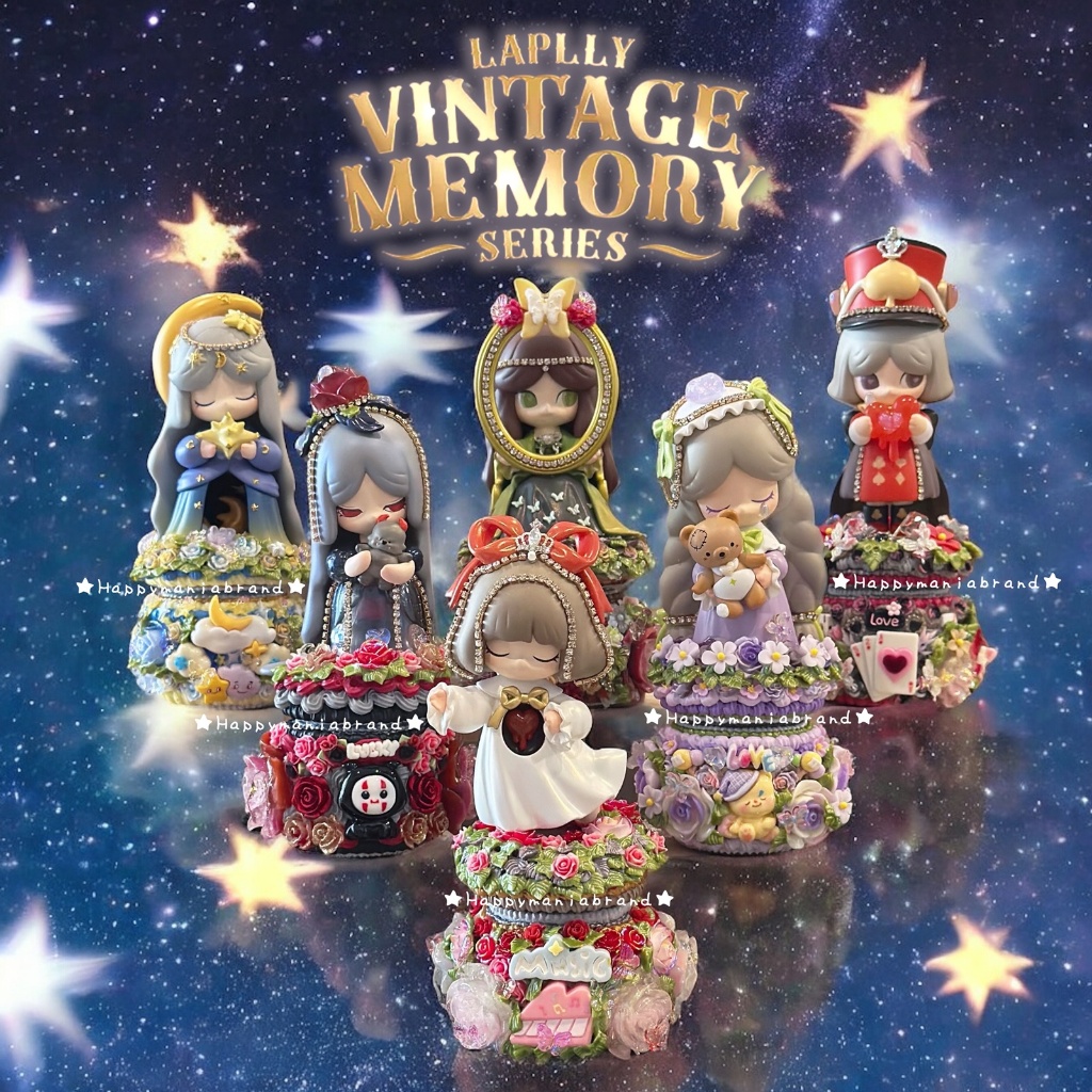 [พร้อมส่ง] เคสยาดม DIY น้อง Laplly Vintage Memory Series 6 สไตล์ จัดเต็มอลังการ ชิ้นเดียวในโลก