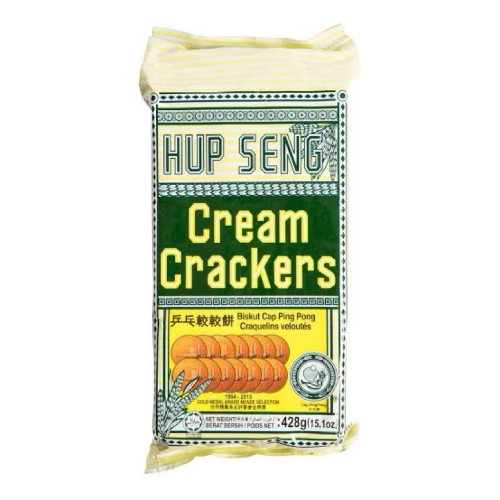ขนมปัง Hup Seng Cream Cracker (มี 2 ขนาดจ้า)