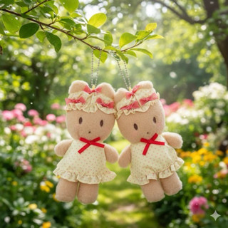 พวงกุญแจตุ๊กตา marroncream collection ชุดนอน sanrio