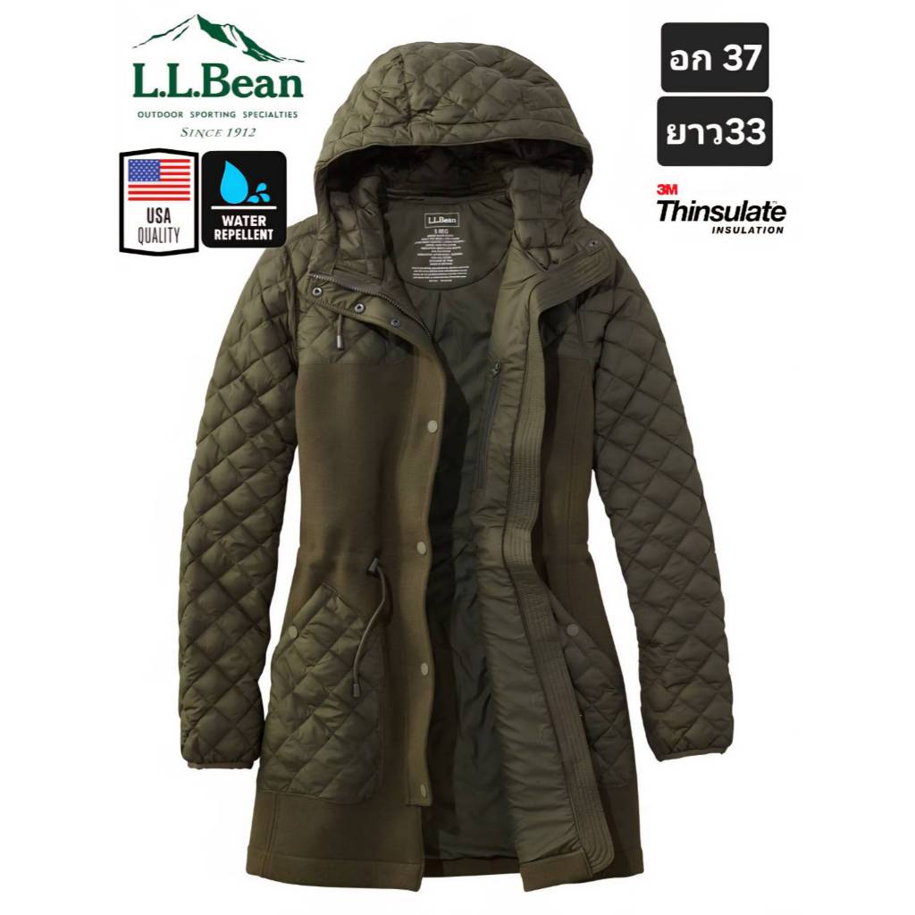 เสื้อกันหนาว แบรนด์ LLBean USA มือ2ของแท้