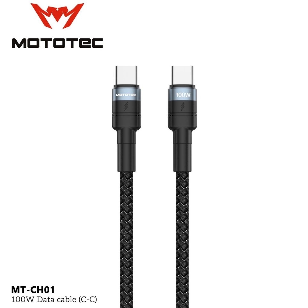 MOTOTEC MT-CH01  Fast Charging Data Cable 3A สายชาร์จคุณภาพสูง รองรับกระเเสไฟ 3A ชาร์จเร็วโอนถ่ายข้อมูลได้