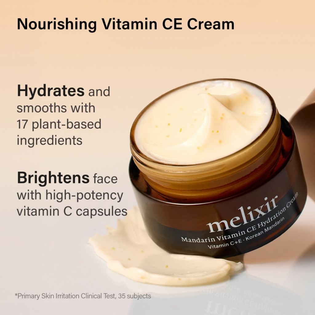 Melixir Mandarin Vitamin CE Hydration Cream 30ml - รูปที่ 5