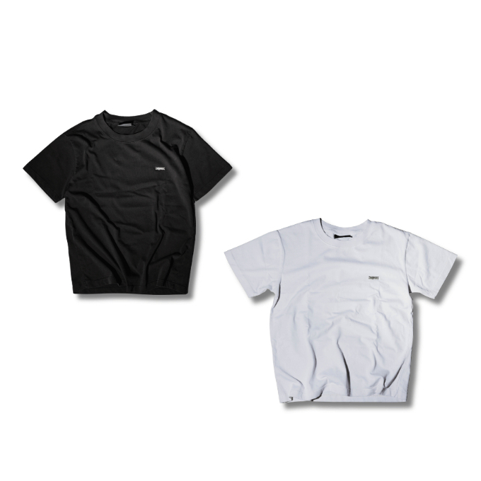 EM01 ESSENTIAL B/W T-SHIR / เสื้อยืดแขนสั้น