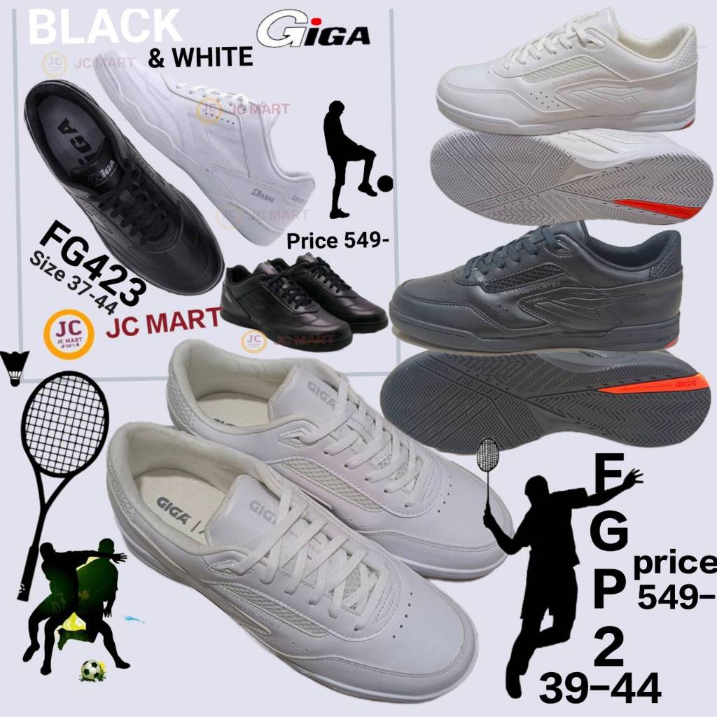 GIGA FGP2 รองเท้าแบดมินตัน รองเท้าฟุตซอล GIGA BADMINTON GIGA FUTSAL FGP1 FGP2 FGP3 รองเท้ากีฬา รองเท