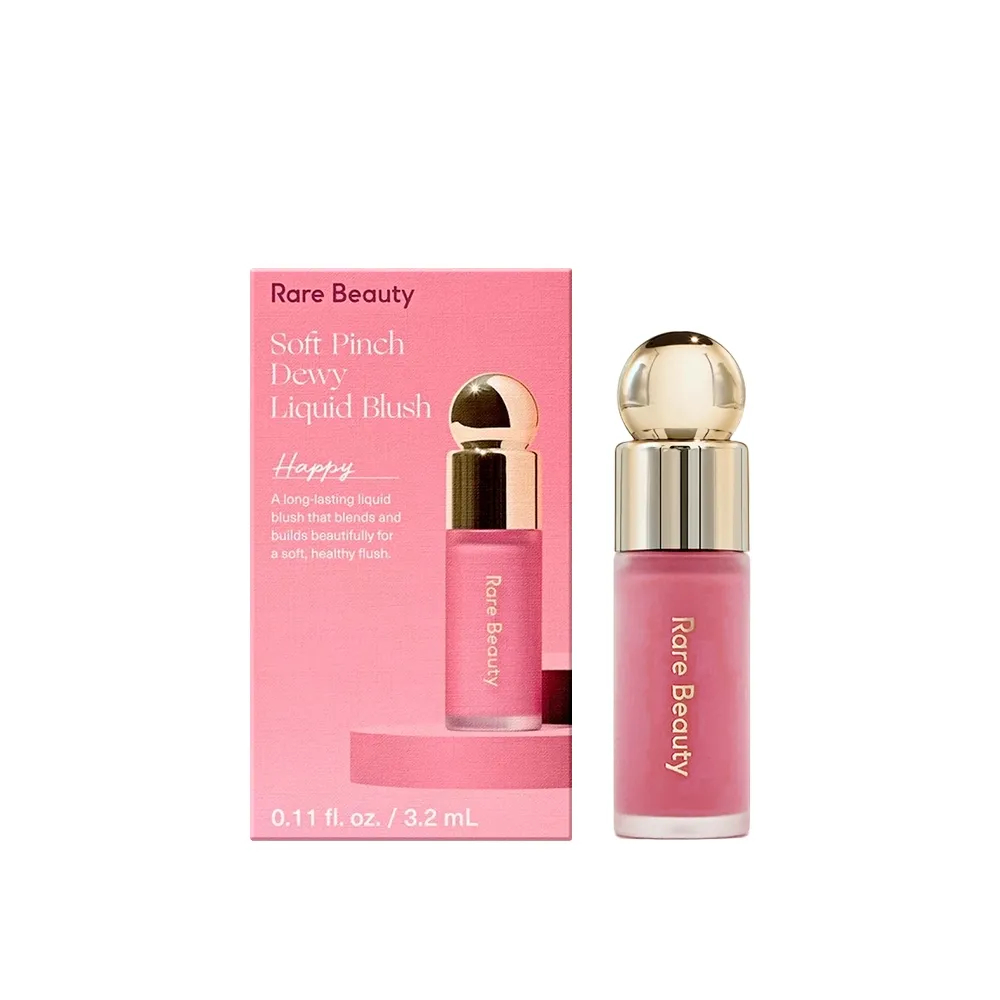 Rare Beauty Soft Pinch Liquid Blush 3.2 ml บลัชออนเนื้อลิควิดบางเบา เม็ดสีแน่น ติดทนนานตลอดวัน