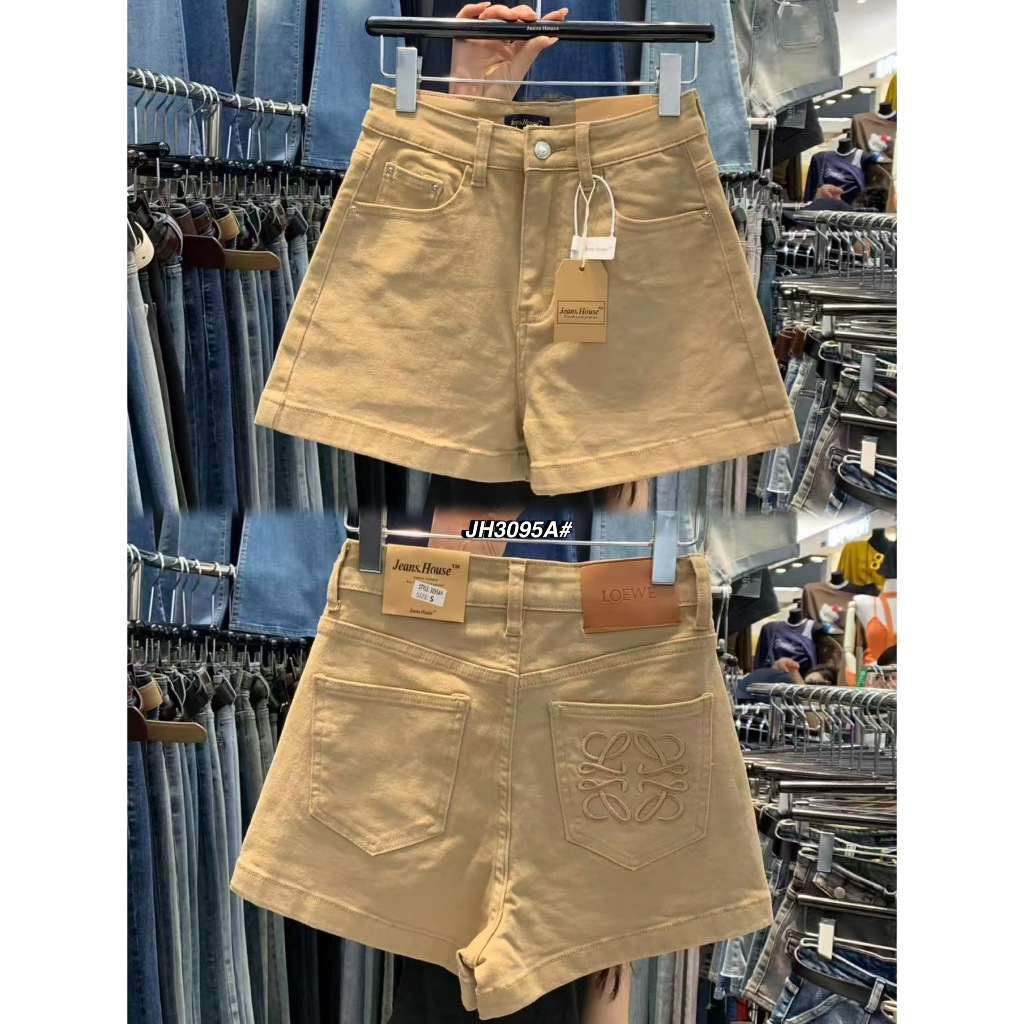 JH3095# กางเกงยีนส์ขาสั้น