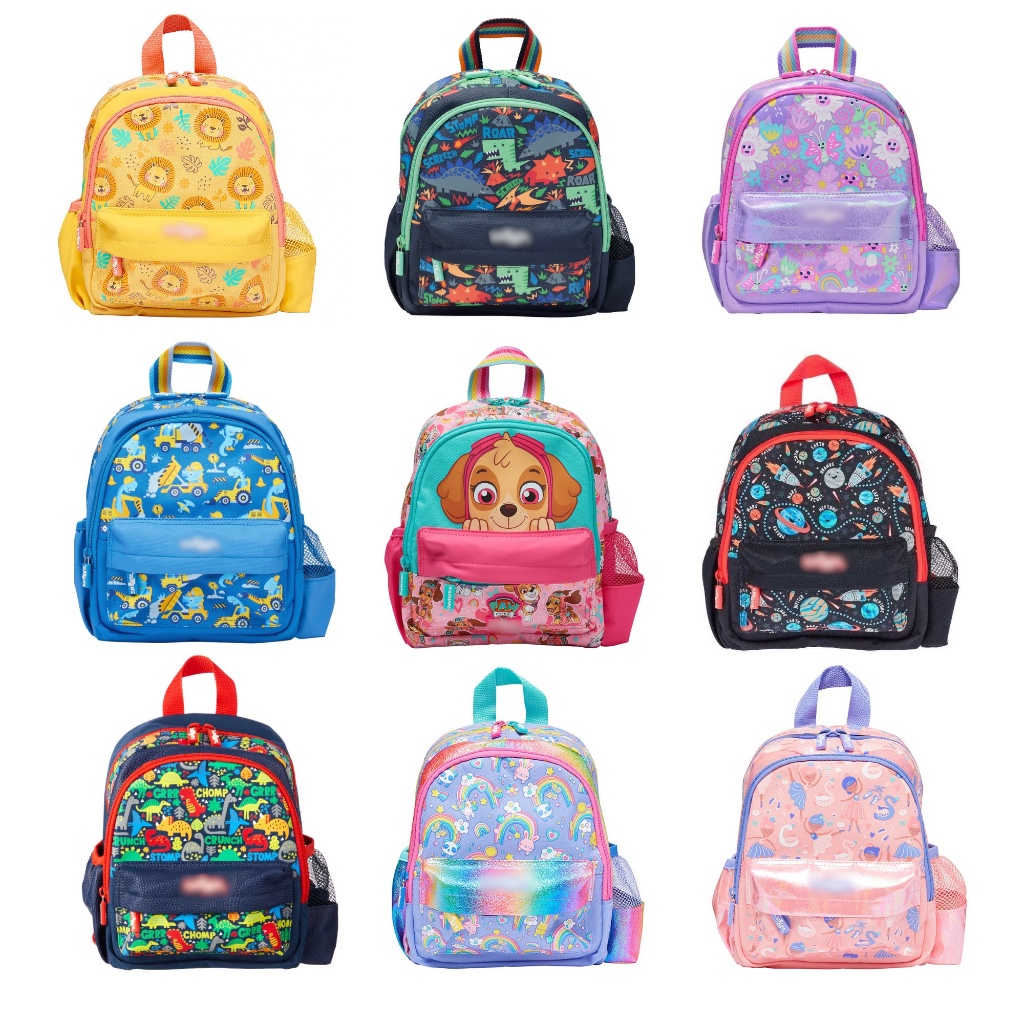 กระเป๋าเป้ Bag ขนาด 10.5 นิ้ว สำหรับเด็กวัยก่อนเรียน กระเป๋าเด็ก เด็กหญิง, เด็กผู้ชาย