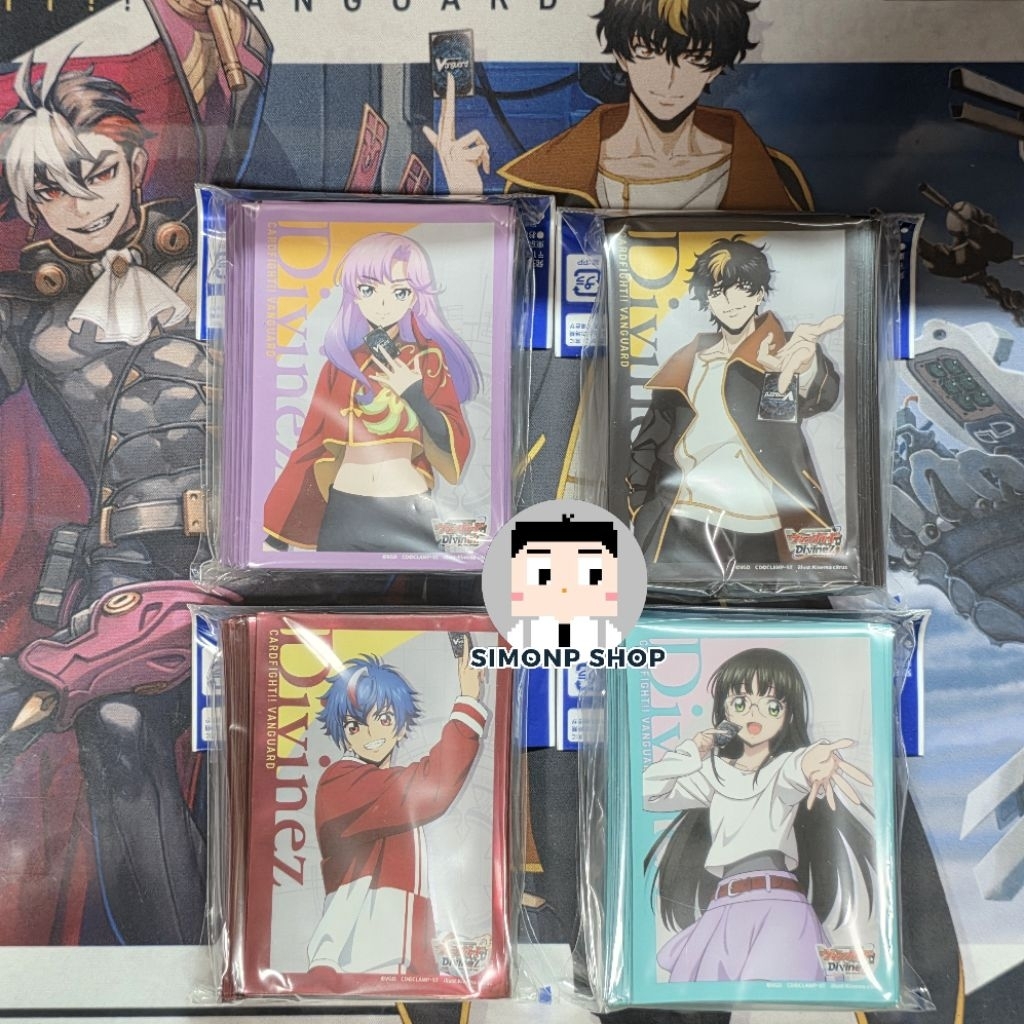 [มือ1] Bushiroad Sleeve Collection Mini Cardfight Vanguard DivinZ Nao Akina Taizo Mikoto