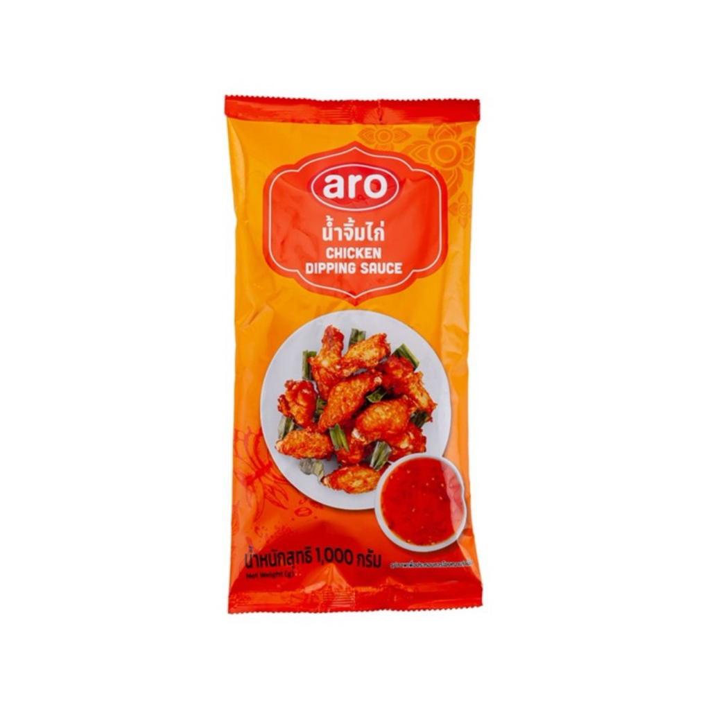 (พร้อมส่ง) Aro เอโร่ น้ำจิ้มไก่ 1 กก. / 11 กรัม x 50 ซอง (มีฮาลาล)
