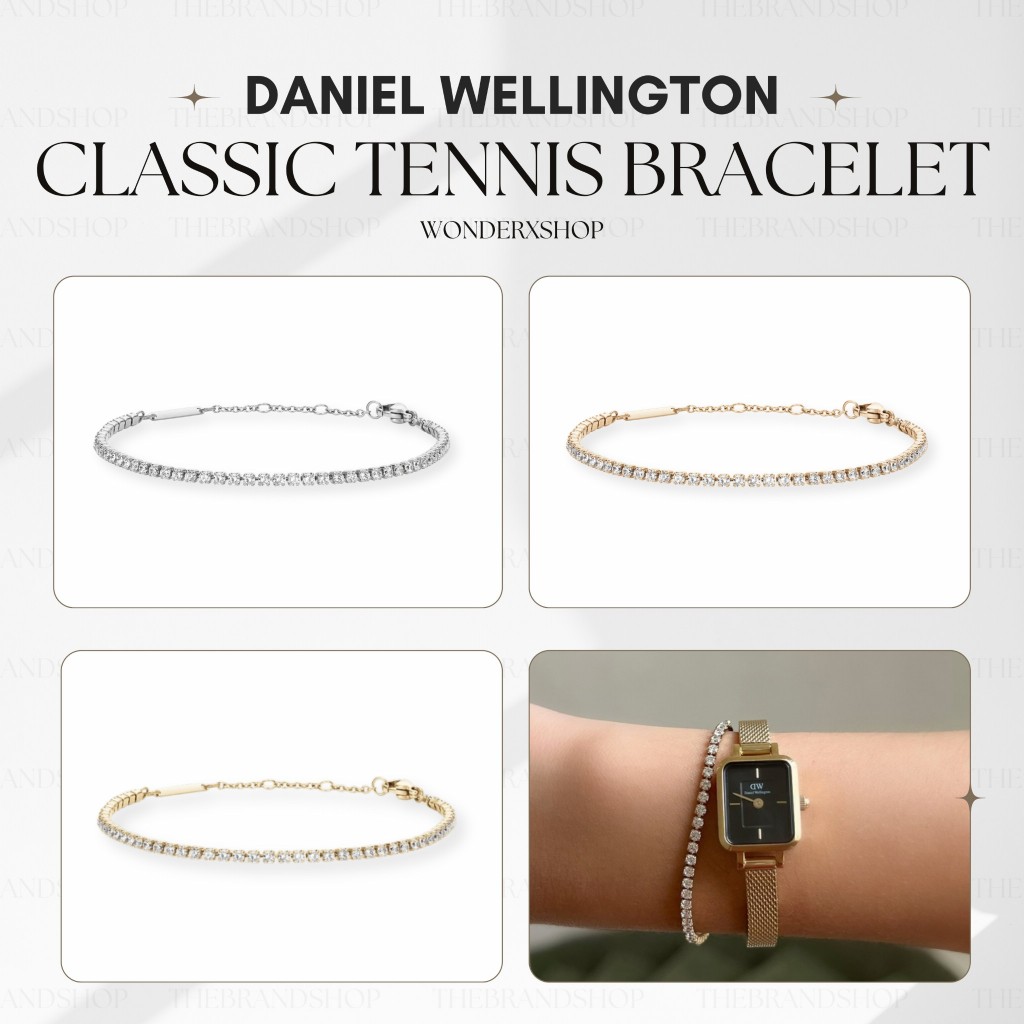 💓พร้อมส่ง💎Daniel Wellington Classic Tennis Bracelet ของแท้💯