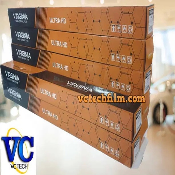 ฟิล์มกรองแสงดำCERAMICสวยๆ ยกม้วน VIRGINIA(เวอร์จิเนีย) 500ตรฟ 152cm x30เมตร ติดอาคาร-รถยนต์ ฟิล์มนำเข้าโดยVCTECH รังสิต