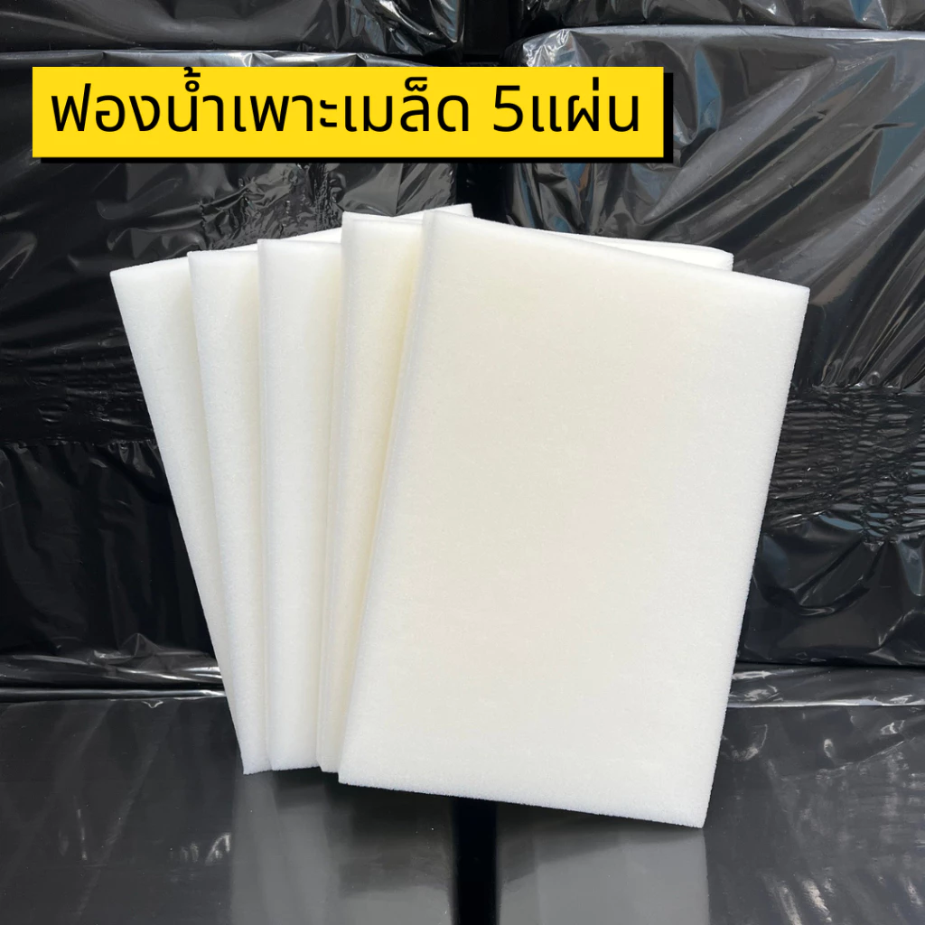 ฟองน้ำเพาะเมล็ด ปลูกผักไฮโดรโปนิกส์ บากรู เนื้อละเอียด A++ thumbnail 4
