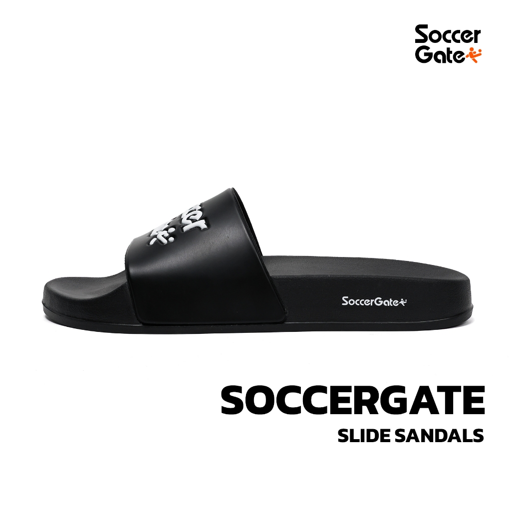 รองเท้าแตะ SOCCERGATE SLIDE SANDALS Original LOGO [โค้ด SOCC10OCT ลดสูงสุด 500 เมื่อซื้อครบ 3000]