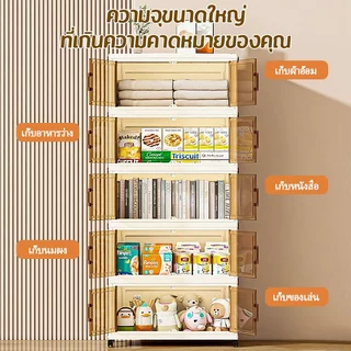 【พับได้มีล้อ】ตู้เก็บของ กล่องเก็บของอเนกประสงค์ พกพาสะดวก กันน้ำ ใส่ของเก่ง ล้อเลื่อนเคลื่อนย้ายง่าย