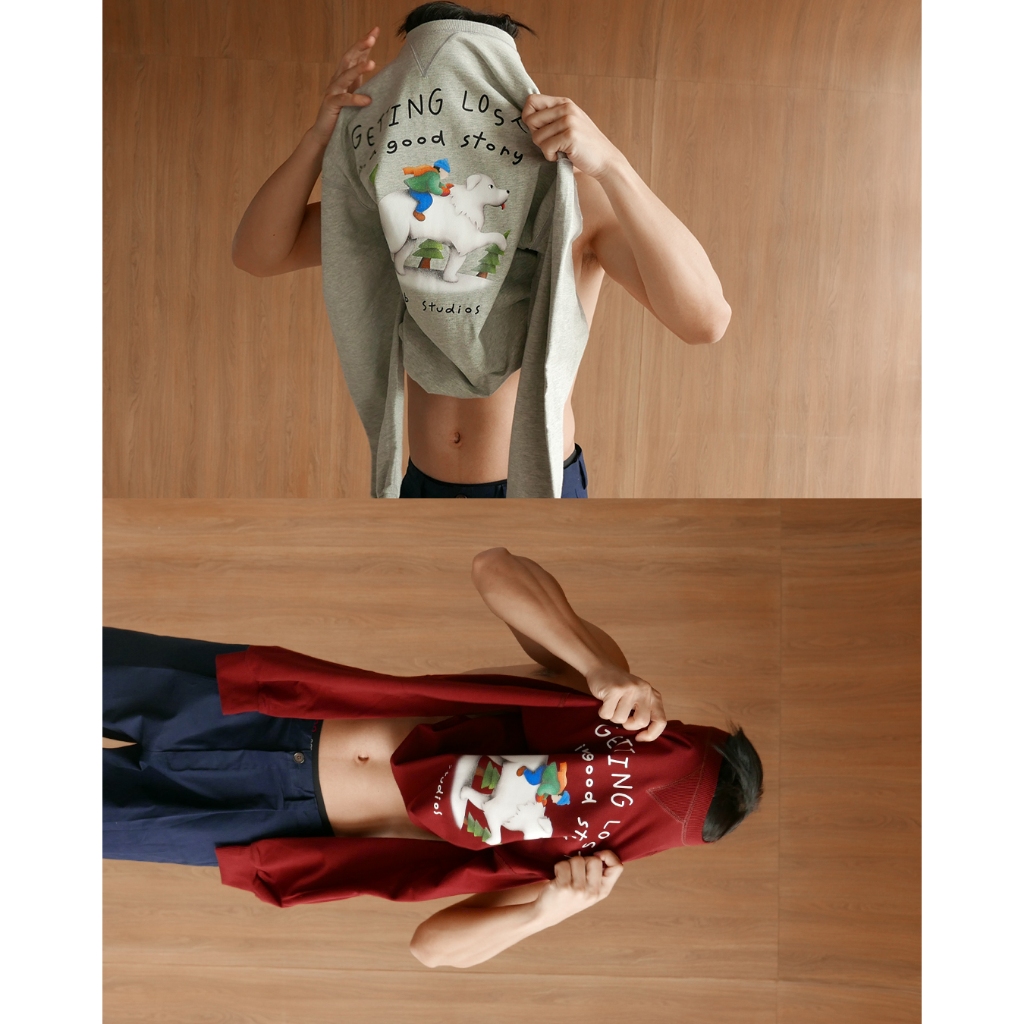 🔥ทักแชทรับโค้ดลดเพิ่ม Snow Dog Sweater HOB STUDIOS