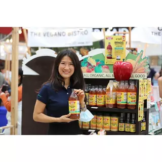 (ซื้อครบ 500 บาท แถมกระเป๋า) Bragg Apple Cider Vinegar 946ml ,473ml,295ml [official distributor] ACV