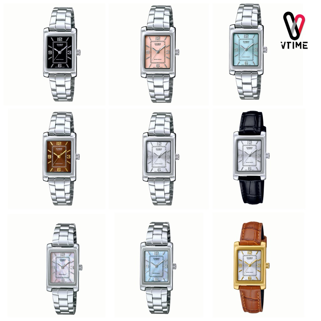 CASIO นาฬิกาผู้หญิง รุ่น LTP-1234DD | LTP-1234DS | LTP-1234GLL | LTP-1234LL