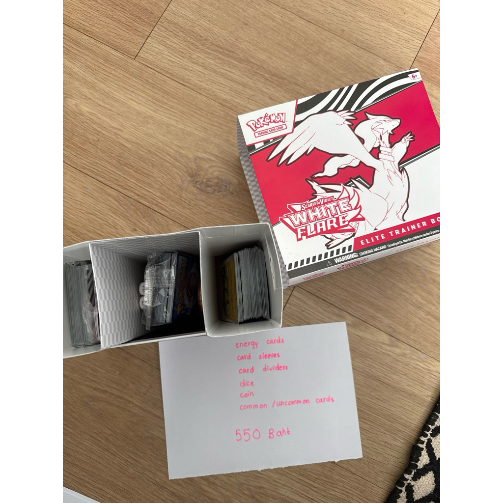 Pokemon Cards White flare elite trainer box