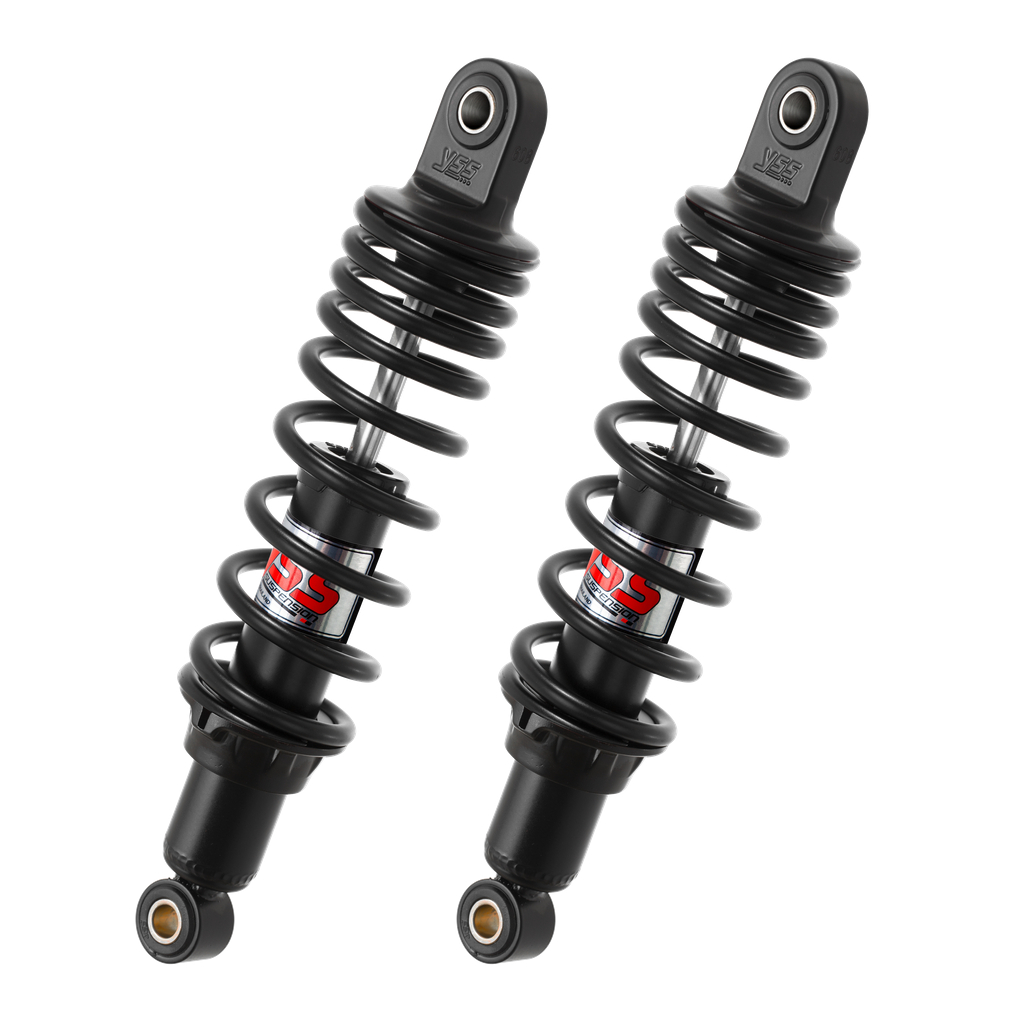 โช้คหลัง(YSS) HEAVY DUTY YAMAHA FIN115i ปี2018+ (สำหรับบรรทุกหนัก) ความยาว280มม ดำ/ดำ