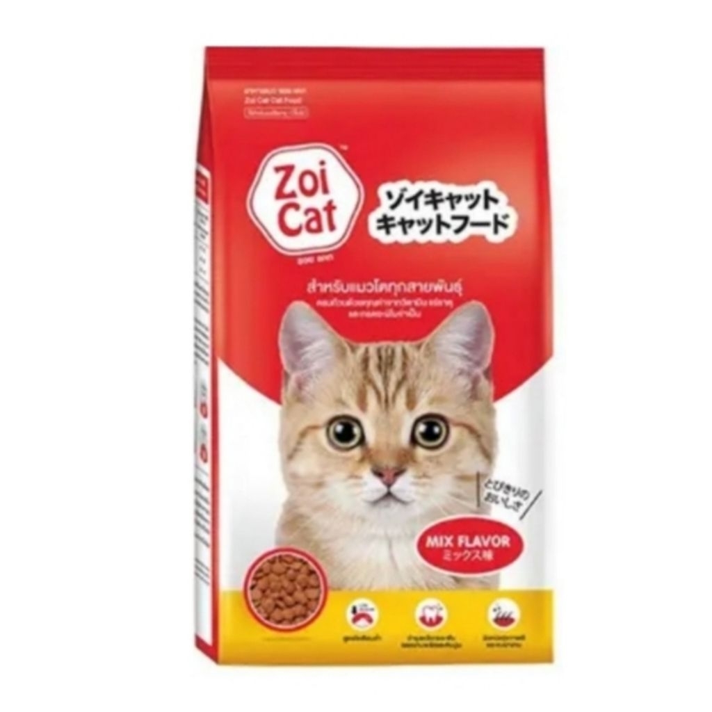 zoi cat ถุงเเดง รวมรสสีเดียว 1 กิโลกรัม