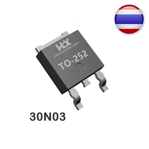 1pcs 30N03 50N03 80N03 100N03 120N03 TO252 มอสเฟต MOSFET Field Effect Triode