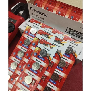 ถ่านกระดุม Panasonic CR2032 (ตัดแบ่ง 1 ก้อน) ล็อตใหม่ ของแท้ร้อยเปอร์เซ็นต์ ไม่แท้ยินดีคืนเงิน สามารถออกใบกำกับภาษีได้