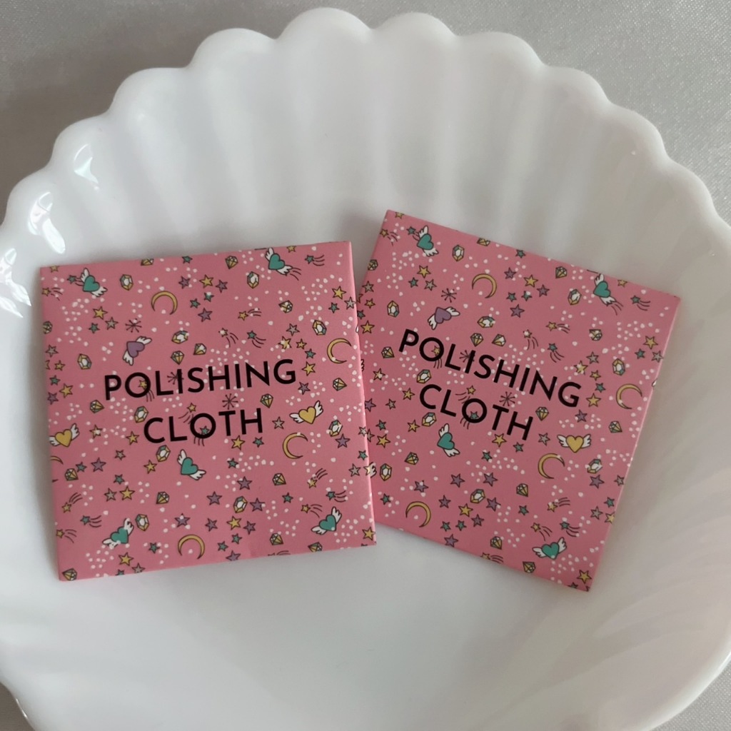 littlegirl gifts-mini silver polishing cloth-ผ้าเช็ดเงิน
